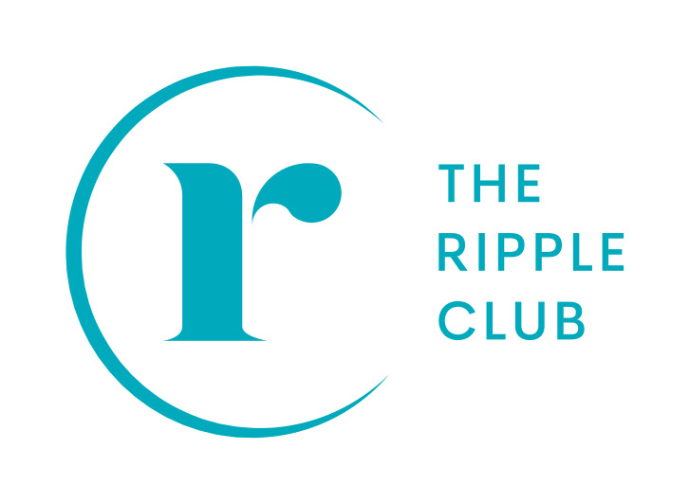 The Ripple Club logo, Singapore aqua fitness studio and BLAS sponsor